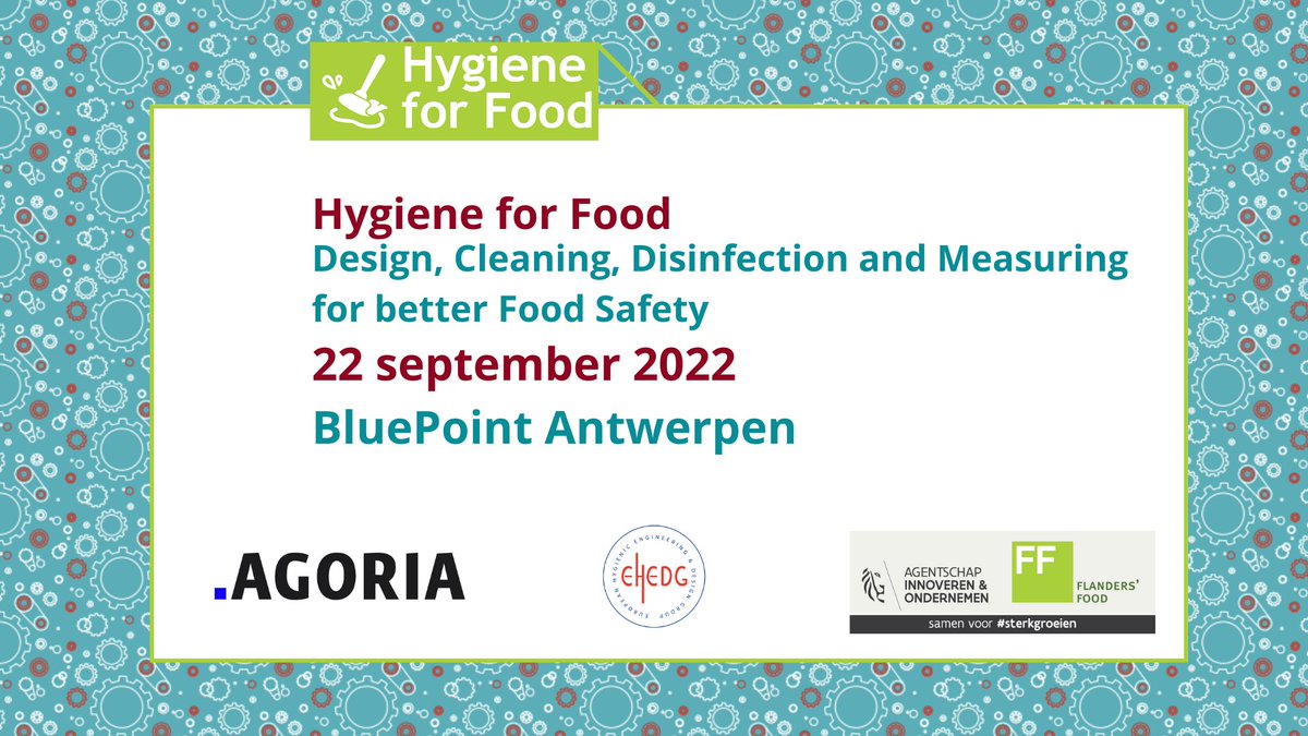 De ‘hygiëne-lat’ voor een voedingsbedrijf ligt zeer hoog. Reinigings- en productieprocessen moeten duurzamer en efficiënter worden en de productkwaliteit beter gegarandeerd moet worden, ... om competitief te blijven
Meer info >> hygieneforfood.com