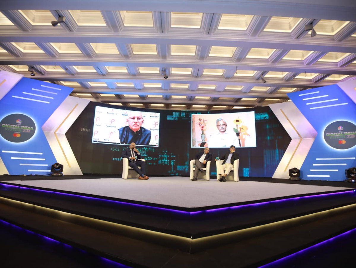 CNBCTV18News's tweet photo. Digital commerce will no longer be anyone's father's property. Today's biggies will become irrelevant if they don't come onboard, says @KoshyTK
@ONDC_Official #MakeIndiaDigital #DigitalIndia @mastercardindia https://t.co/qXuqHA10rv
