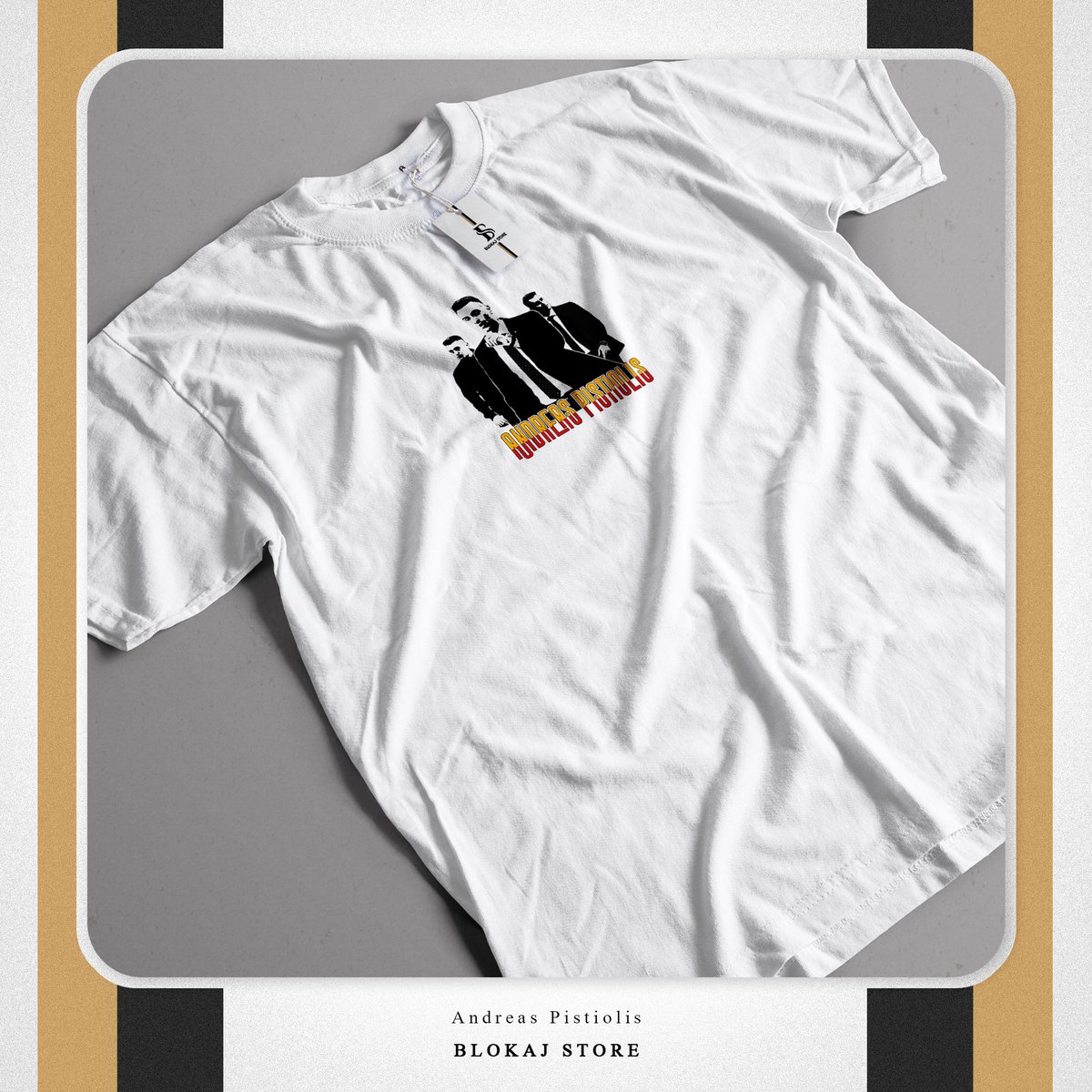 BlokajStore's tweet photo. 🏀 Andreas Pistiolis için yaptığımız Andreas Pistiolis T-Shirt satışta...
🧵 %100 Pamuk ve 1.Sınıf Compact Penye kumaş kullanılmıştır. 
🛒 https://t.co/kvcbip3jF9 ve Instagram'da satışta. Sen de aramıza katıl !
#blokajstore #Tshirt #Galatasaray #GalatasarayNef #Gala #MambaDay https://t.co/YXRhEORhig