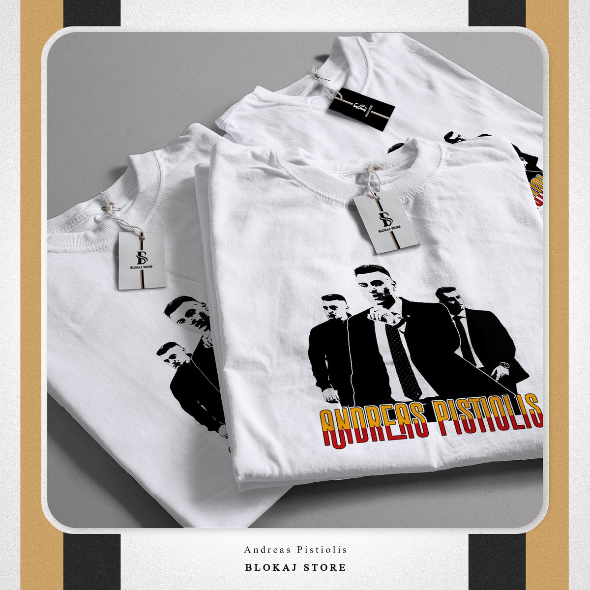 BlokajStore's tweet photo. 🏀 Andreas Pistiolis için yaptığımız Andreas Pistiolis T-Shirt satışta...
🧵 %100 Pamuk ve 1.Sınıf Compact Penye kumaş kullanılmıştır. 
🛒 https://t.co/kvcbip3jF9 ve Instagram'da satışta. Sen de aramıza katıl !
#blokajstore #Tshirt #Galatasaray #GalatasarayNef #Gala #MambaDay https://t.co/YXRhEORhig