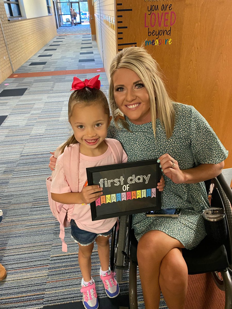 PrincipalPaul's tweet photo. Have a great first day of KINDERGARTEN, Cora! I know Mrs Schafer will take great care of YOU! #UVlearn https://t.co/FGGPR34FAK
