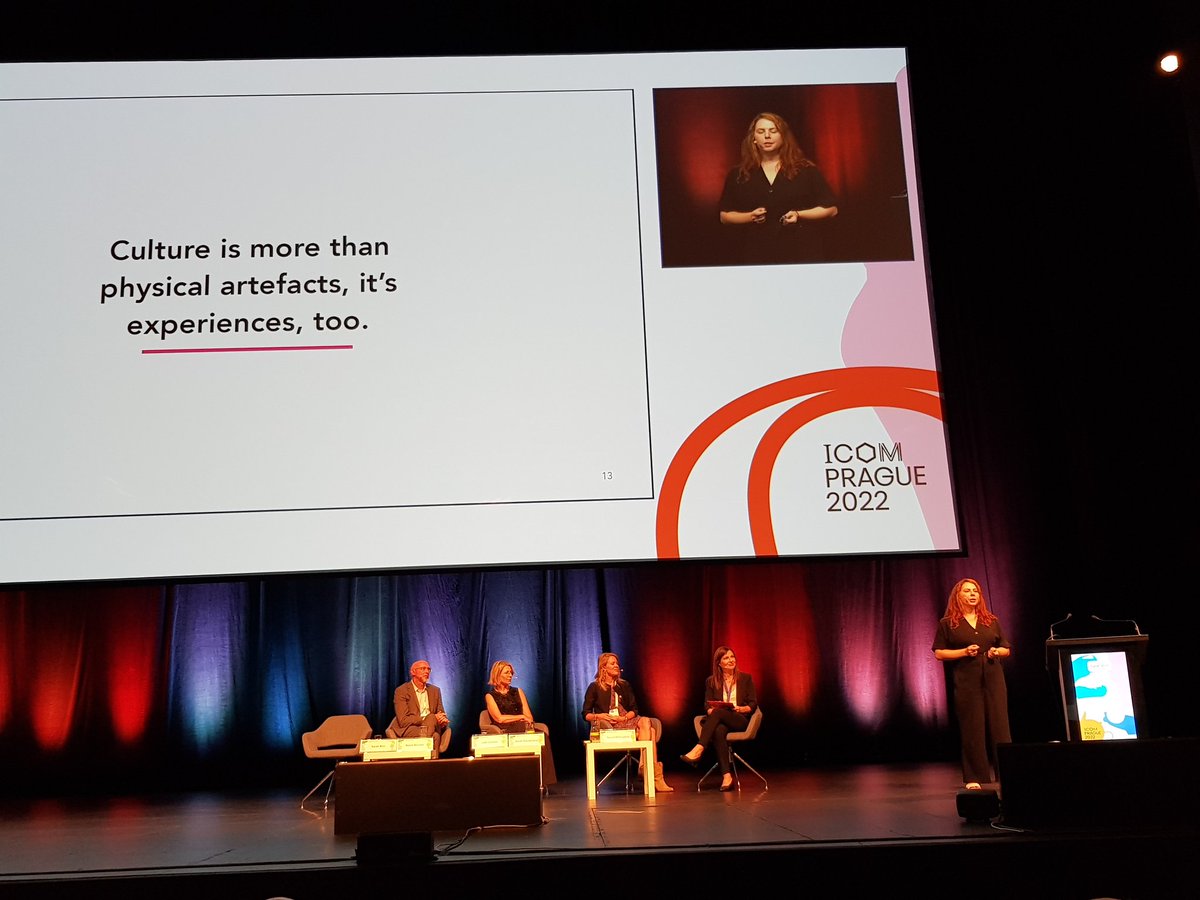 #Culture &amp; #museums are not only about objects are also experiences. We need new ways to connect with audiences &amp; explain stories <a href="/sarah_brin/">Sarah Brin</a> <a href="/mediamolecule/">Media Molecule</a> #ICOMPrague2022