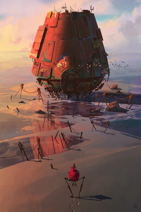Discover the Art Of Ed Laag, a Visual Development, Concept Artist working at Luma Pictures, who's recently created keyframes and concepts for Apex Legends.Gallery and details :  
