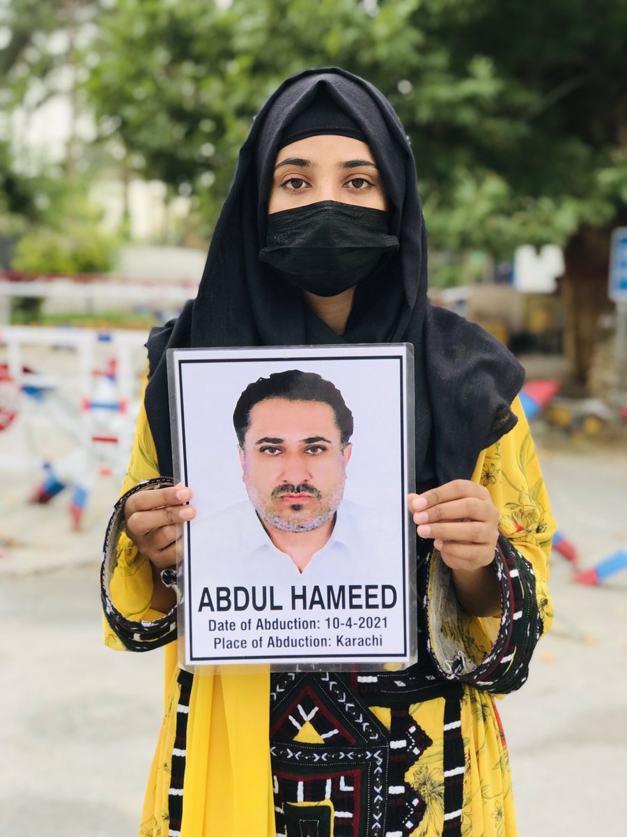 baloch_washna's tweet photo. Be @saeeda_hameed 's voice to help her bring back her baba for little mahroz. They have been waiting for their baba since last 17 months.
#RedZoneSitInProtest #ReleaseAllMissingPersons #EndEnforcedDisappearances https://t.co/EMW63StCr4