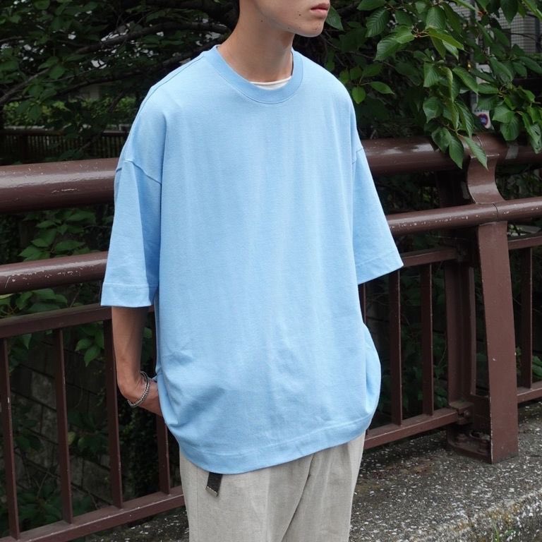 acrmtsmproducts's tweet photo. ACRMTSM × 1LDK × EVCON

"WIDE S/S TEE"
COL: SAX
SIZE: 1 / 2 / 3
¥4,800 (¥5,280 TAX IN)

詳細はオンラインストアでご覧いただけます。
https://t.co/8FTFhnXY6d https://t.co/XlK7W86TgW