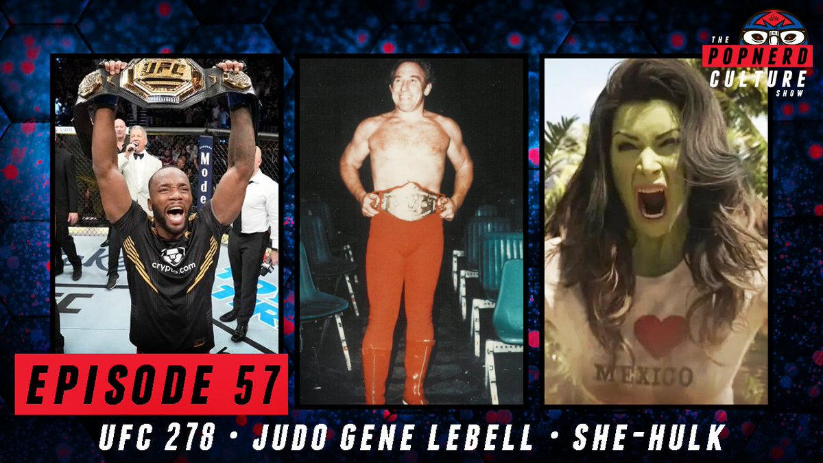 PopnerdCulture's tweet photo. https://t.co/bcjrVhsPvm
UFC 278 Usman vs Edwards (0:08) Paulo Costa vs Luke Rockhold (25:28) Judo Gene LeBell Remembered (34:00) Tom Hardy vs Mario Lopez (41:07) She-Hulk Episode 1 (45:43) #Usman #LeonEdwards #PauloCosta #Rockhold #JudoGene #SheHulk #TomHardyBJJ #MarioLopezBJJ https://t.co/e668gv8G60