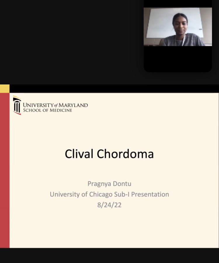 UChicagoOHNS's tweet photo. A special shout-out to our visiting students Pragnya, Andrew, and Kim who finish their #ENT rotations with us this week and did a great job with their #grandrounds presentations this morning! #IamOto #MedTwitter #OtoMatch @UMmedschool @PSH_OTO @umnmedschool https://t.co/G5qt6k6DOr