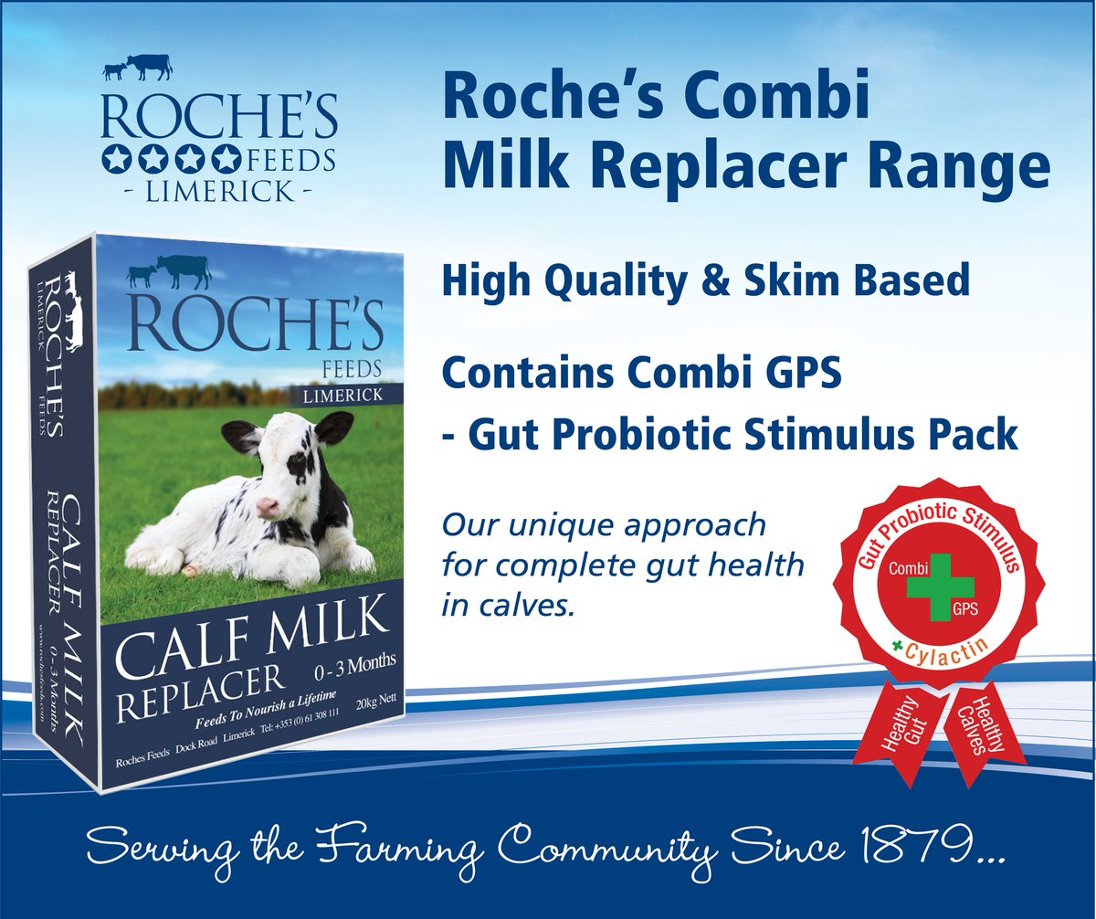 rochesfeeds's tweet photo. 4 days to go!!
Make sure and visit our calf corner on the day and hear about our great offers on our Combi Pure Milk Replacer range 🍼🍼 https://t.co/neDFmKlK8N