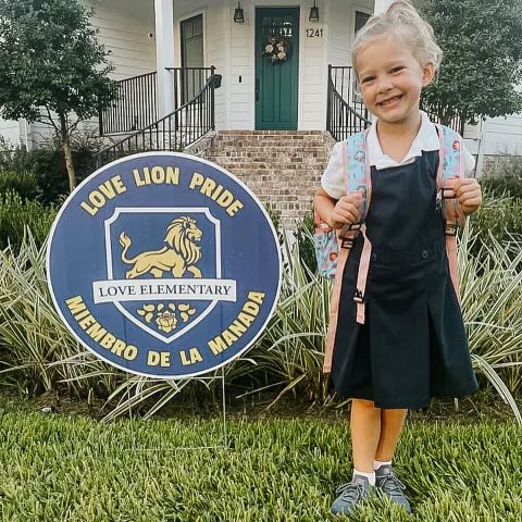 loveelementary1's tweet photo. Our Love Lions have been so excited to be at school and we couldn’t be more excited to have them back! #lovelionpride #lovelevelup @PrincipalTellez @AmyPoerschke https://t.co/K3uuBLdiO1