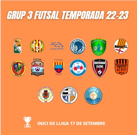 CERDANYOLAFC's tweet photo. 𝗧𝗘𝗡𝗜𝗠 𝗖𝗔𝗟𝗘𝗡𝗗𝗔𝗥𝗜👏 #futsal
Aquests seran els nostres rivals al Grup III👇
🔛 17 de setembre inici a domicili davant el Mataró.
🔚 6 de maig També a domicili, DERBI 🆚 Ripollet.
El primer partit a #Guiera serà davant l'Elx.
📅👇
https://t.co/X4gEPC4kdM https://t.co/f9vdvk2UeD