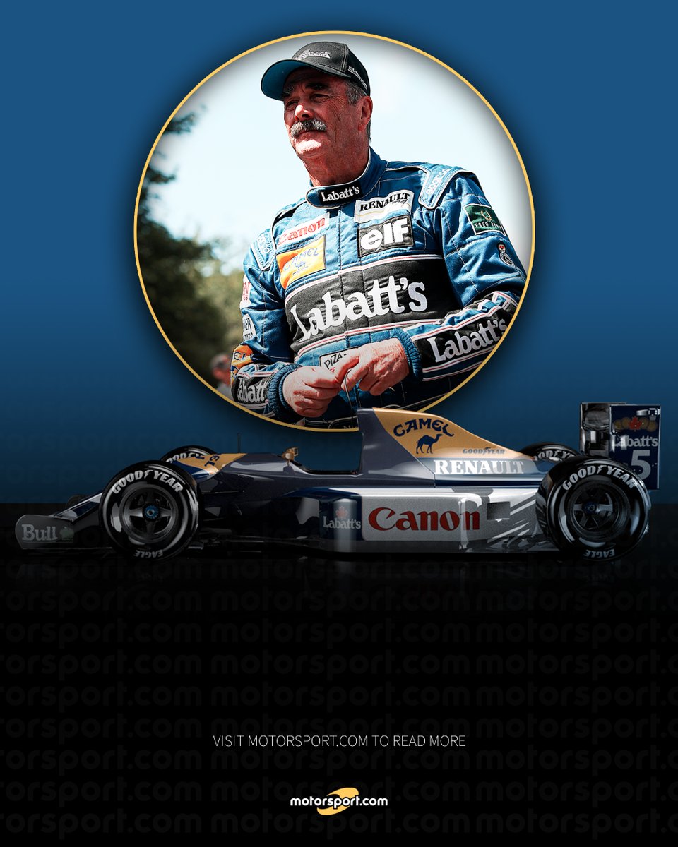 Nigel Mansell CBE tweet media