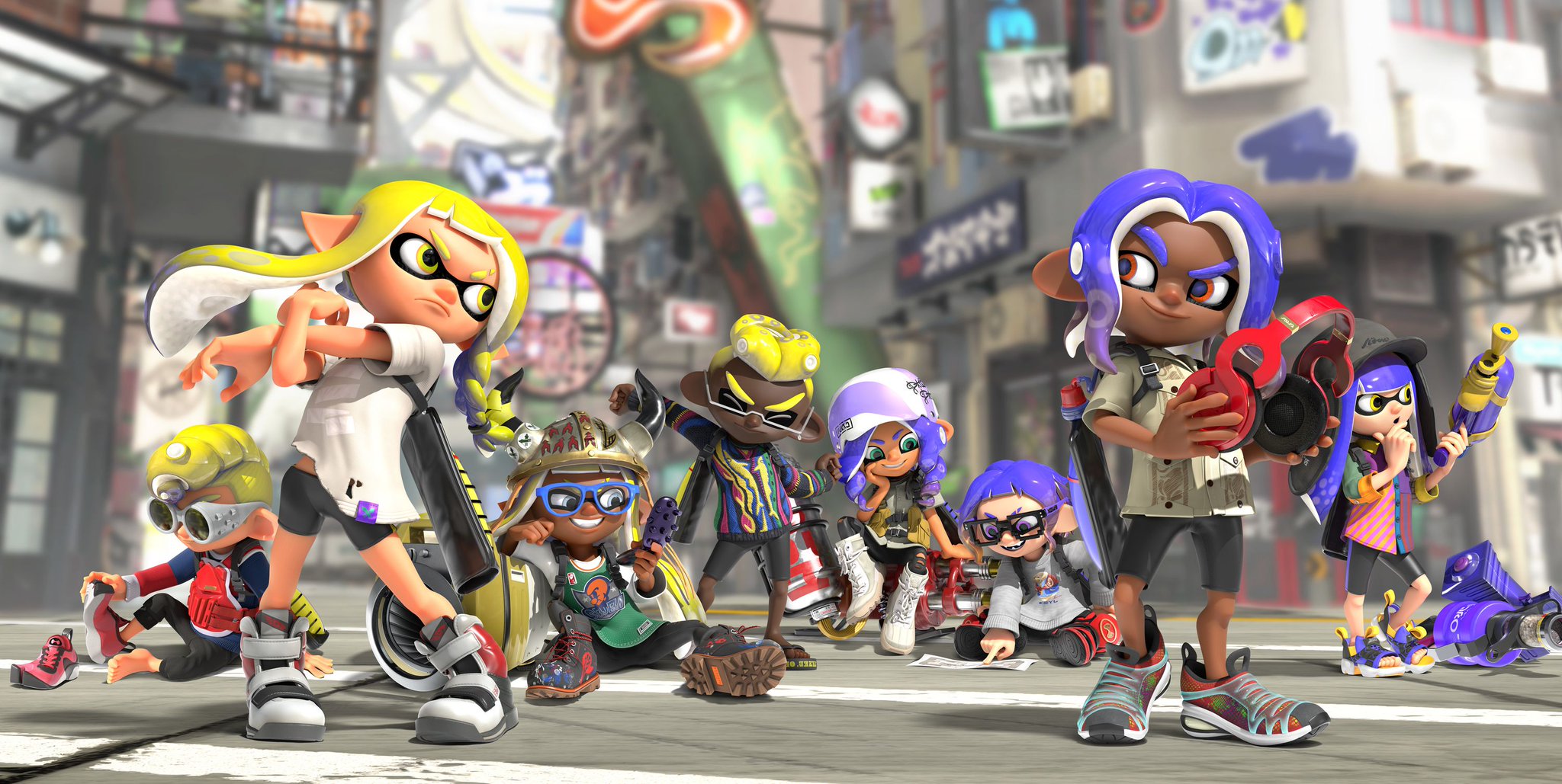 Polygon on X: Fans are obsessed with Google's Splatoon and