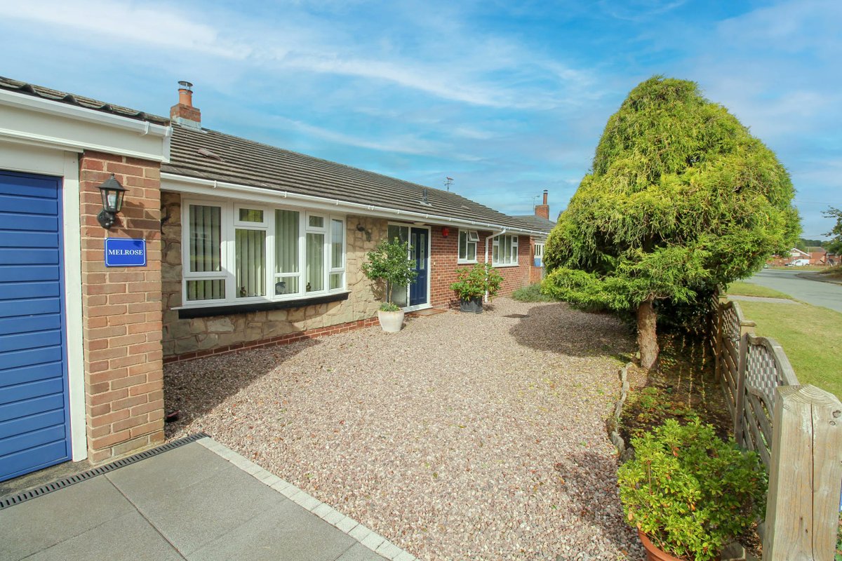 DaviesWP's tweet photo. This spacious bungalow is located in the popular rural village of Childs Ercall and has lovely mature gardens to both the side and rear of the property. Call now to view on 01952 811003 https://t.co/WoC8qjyYVt #ChildsErcall #Propertyforsale https://t.co/aHMMDz5Mvo