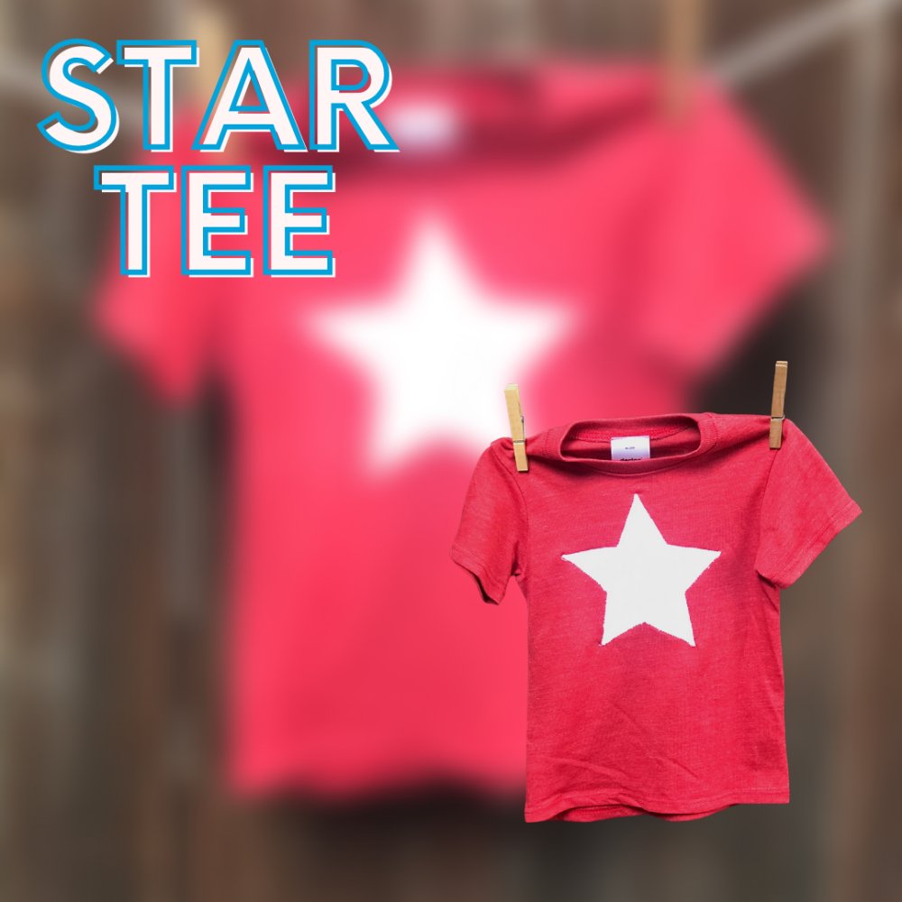 Declanla's tweet photo. On #ShootingStarDay, we’re showing off one of our classics, but favorite #declanapparel tees!
Our star shirt is one of our first designs and is a big seller to this day!
Get one for your kiddos today ➡️ https://t.co/bMfwf3zSDl
#shirtsforacause #handmadeintheusa https://t.co/x72E9Tz7Kh