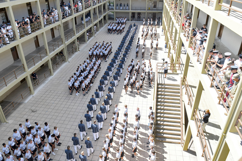 VMI1839's tweet photo. Matriculation Day saw 375 incoming cadets join 183 years of learning and tradition, including 25 years of women at VMI. 38% are from 31 states and 7 countries, 62% are from VA, 51% are STEM majors, and 49% are liberal arts majors. https://t.co/5WVGxGL6id #RahVaMil #vmi23plus3 https://t.co/ZVPSJn6y3g
