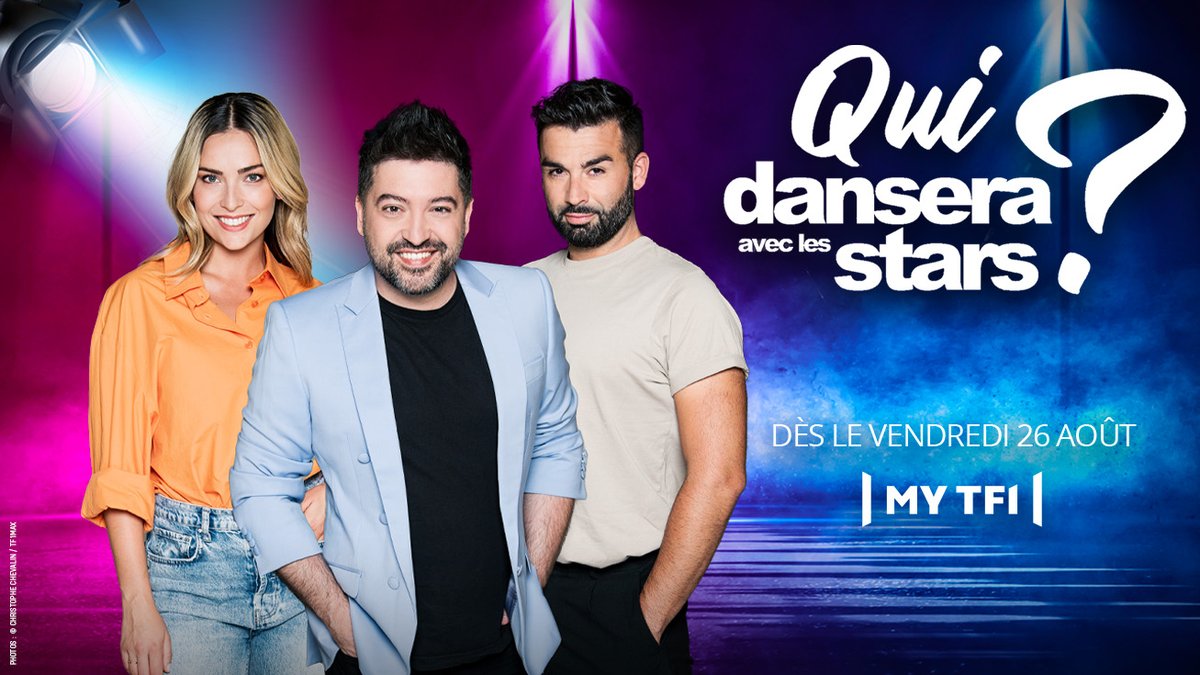 #QDALS @MYTF1
 
Jugés par <a href="/LeChrisMarques/">Chris Marques</a> et #JulienChapero et avec l’aide de <a href="/inesvandamme/">Vandamme Inès</a>, ils sont 9 danseurs rêvant d’intégrer « Danse avec les stars » !

Filmées pour la 1ère fois, suivez les auditions dans "QUI DANSERA AVEC LES STARS ?"

Uniquement sur #MYTF1, dès le 26/08