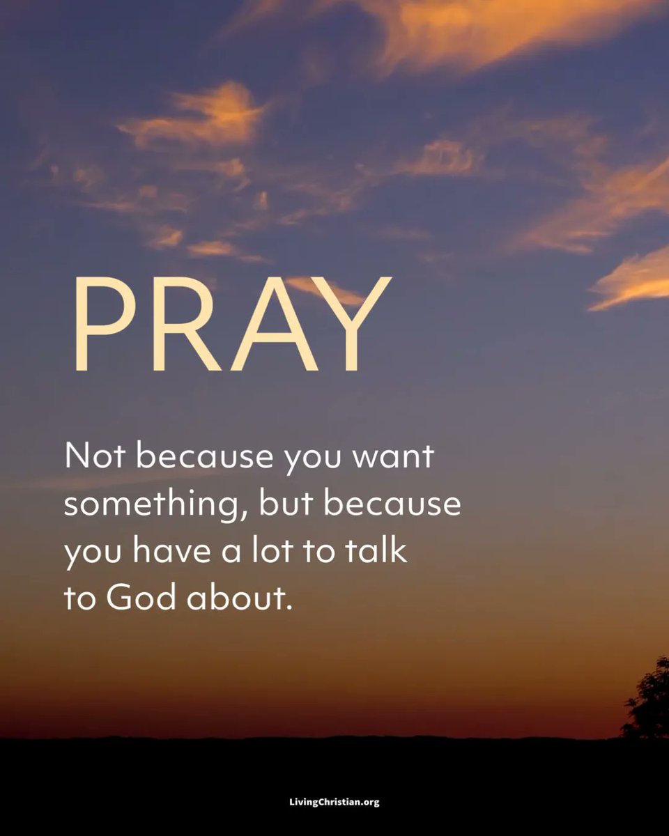 Have you prayed yet today?