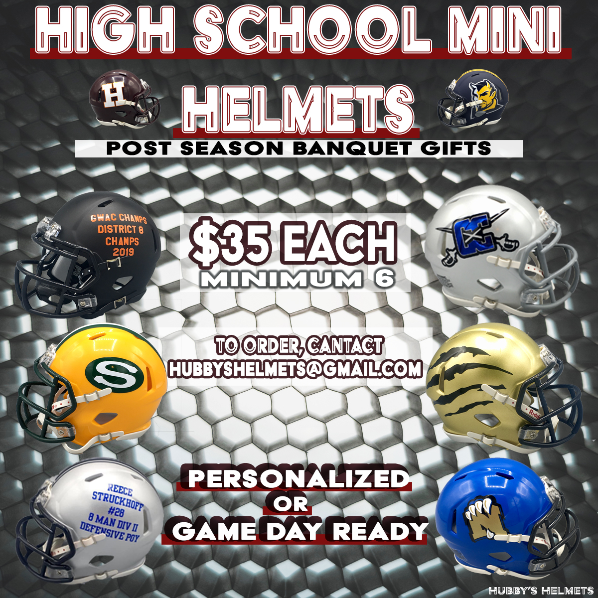 Hubbyshelmets's tweet photo. Coaches, it's that time!!! Message me for more details or reply with an email for more information. Best of luck to all the teams this season!! @KSHSFOOTBALL @FlaHSFootball @coloradopreps @OklahomaScoop @NebraskaCoach @ArFCAArkansas @dctf @HelmetAz @nyshsfca @FootballScoop https://t.co/ahzOPiTw1o