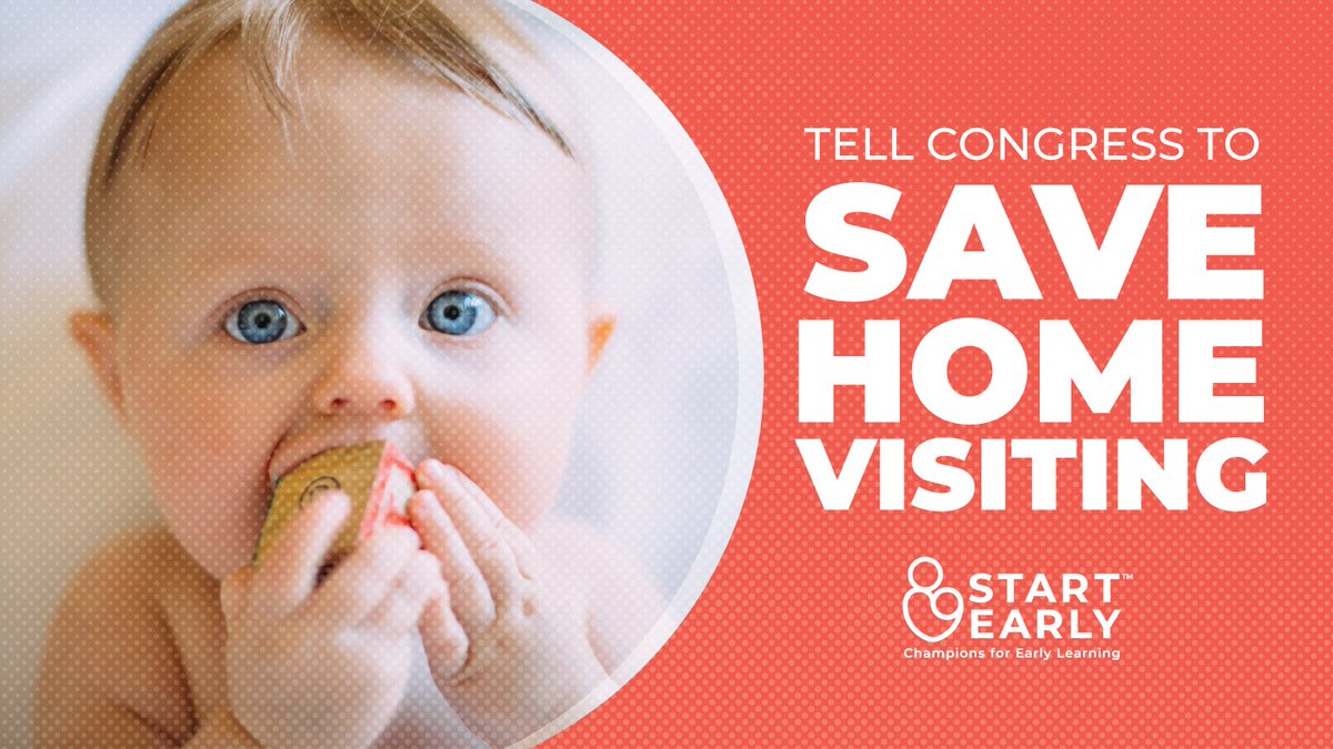 StartEarlyorg's tweet photo. #MIECHV funded #homevisiting programs help 140,000 families across the country ensure children reach their fullest potential. Without reauthorization by Congress, families will lose these essential services. We can't let that happen, take action today: https://t.co/w6GnMcopAO https://t.co/Dclcxfq2UF