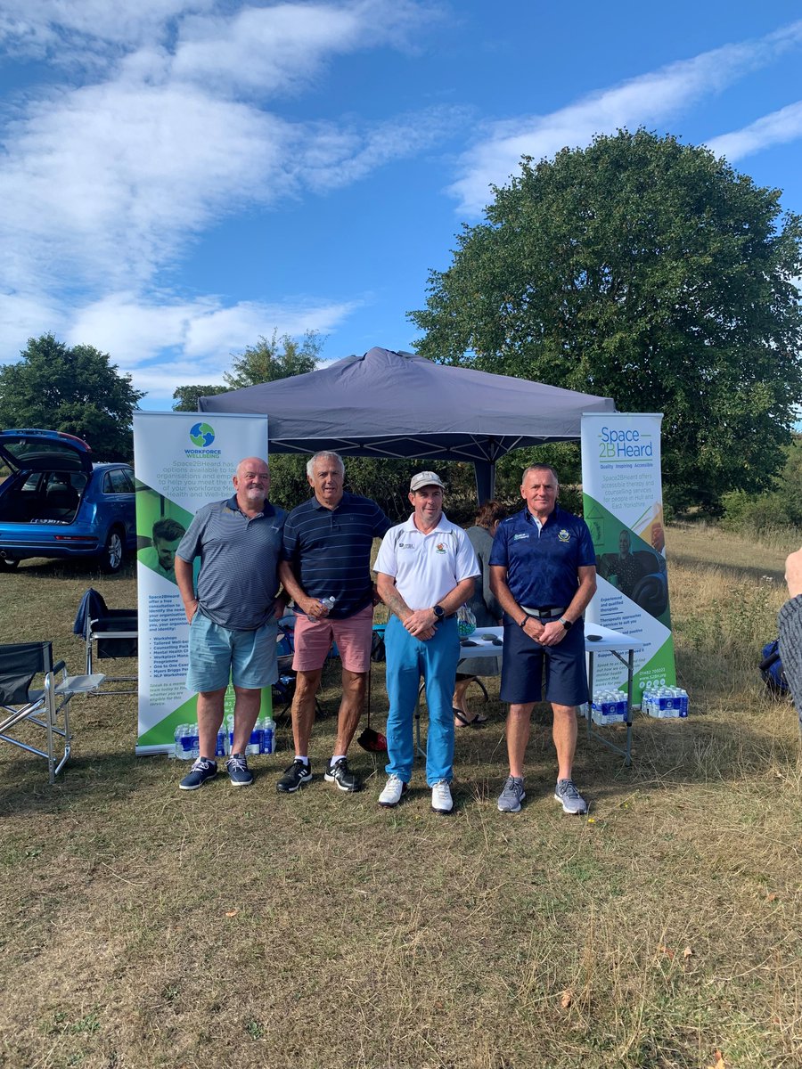 A big thank you to Captain Pat Howdle at Beverley Golf Club for inviting us to Captains Weekend on Saturday. Lots of good vibes and conversations with members about mental health and wellbeing. We look forward to seeing you all again soon!

 #Space2BHeard #therapy #mentalhealth