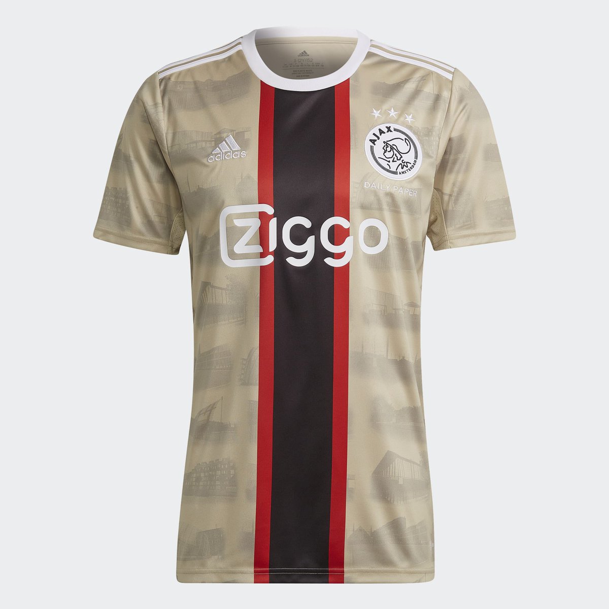 uni_forma's tweet photo. Ajax 2022/23 üçüncü forması tanıtıldı. 
⭐️⭐️⭐️
Forma, Hollandalı moda markası Daily Paper - Ajax işbirliği ürünü. 
#Ajax #DailyPaper #adidas https://t.co/IxBU2fxPXA