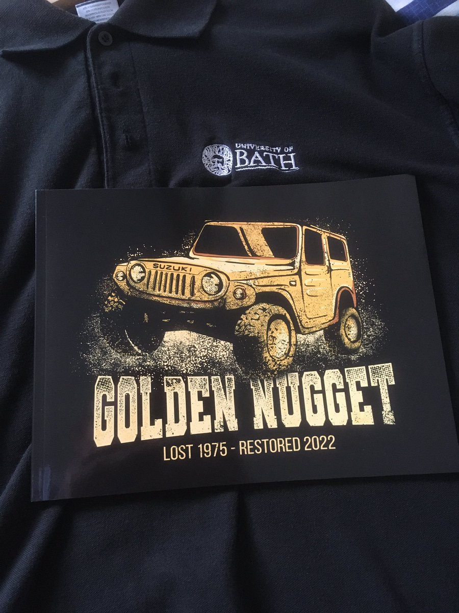 JaNorval's tweet photo. Came home to find the #goldennugget book from #robbylaytonnation with #mattsoffroadrecovery and #fabrats https://t.co/CAz8Cx6HUo
