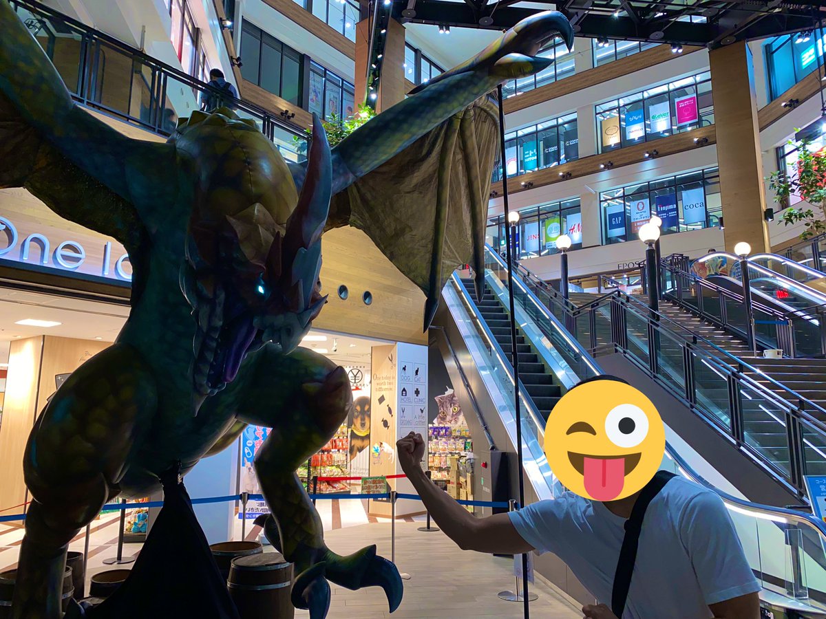 素手でモンスター狩ってきた😜