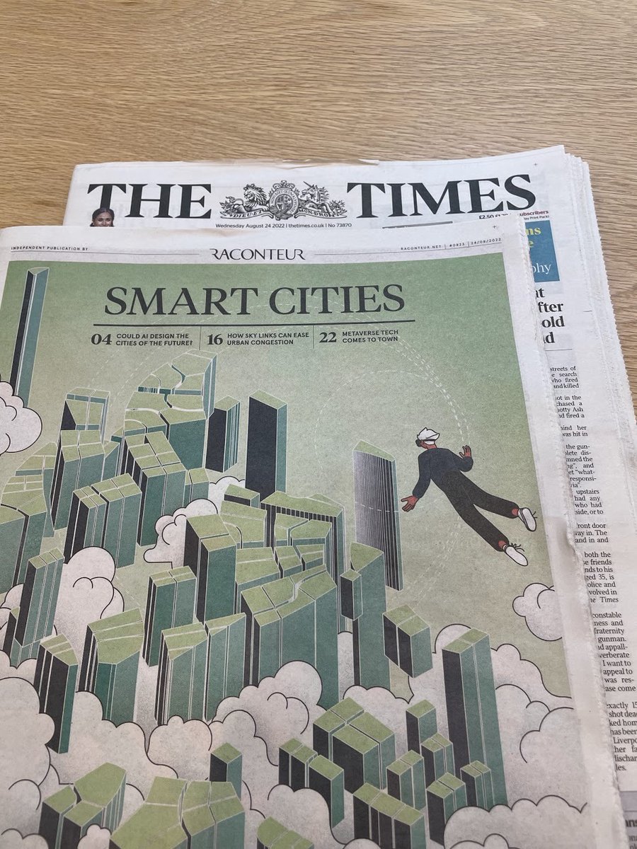 Pick up a copy of @TheTimes today to see our co-founder, Håvard Haukeland featured in its #SmartCities report, discussing how we use AI in #urbanplanning and how technology is helping cool our cities 🤩

Check out the full article here ➡️ bit.ly/3QQoslQ

#Spacemaker
