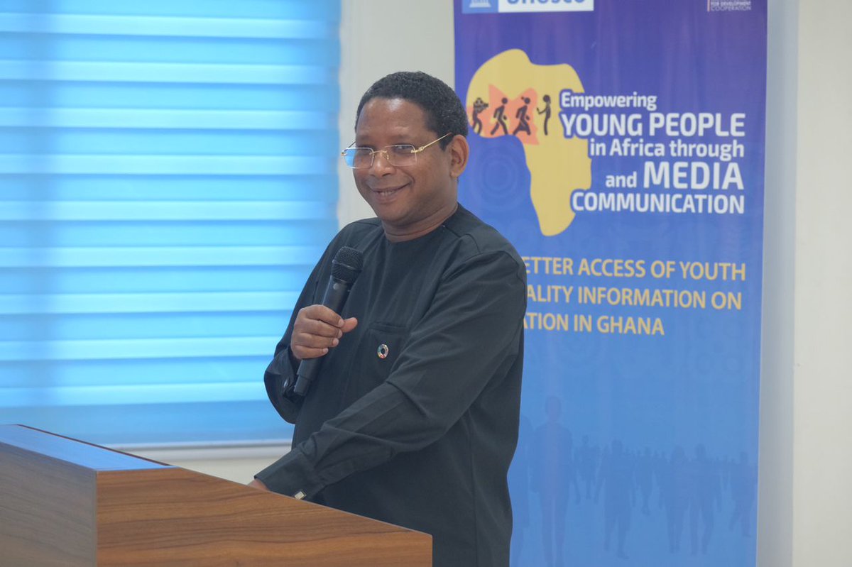 ItalyinGhana's tweet photo. The Ambassador of Italy took part in the final Stakeholders Forum "Media and voices of migration in Ghana" of a project funded by @aics_it and implemented with @UnescoGhana, which aims at raising public awareness on the risks linked to migration &amp; at training media professionals. https://t.co/a5sCnDvTmK