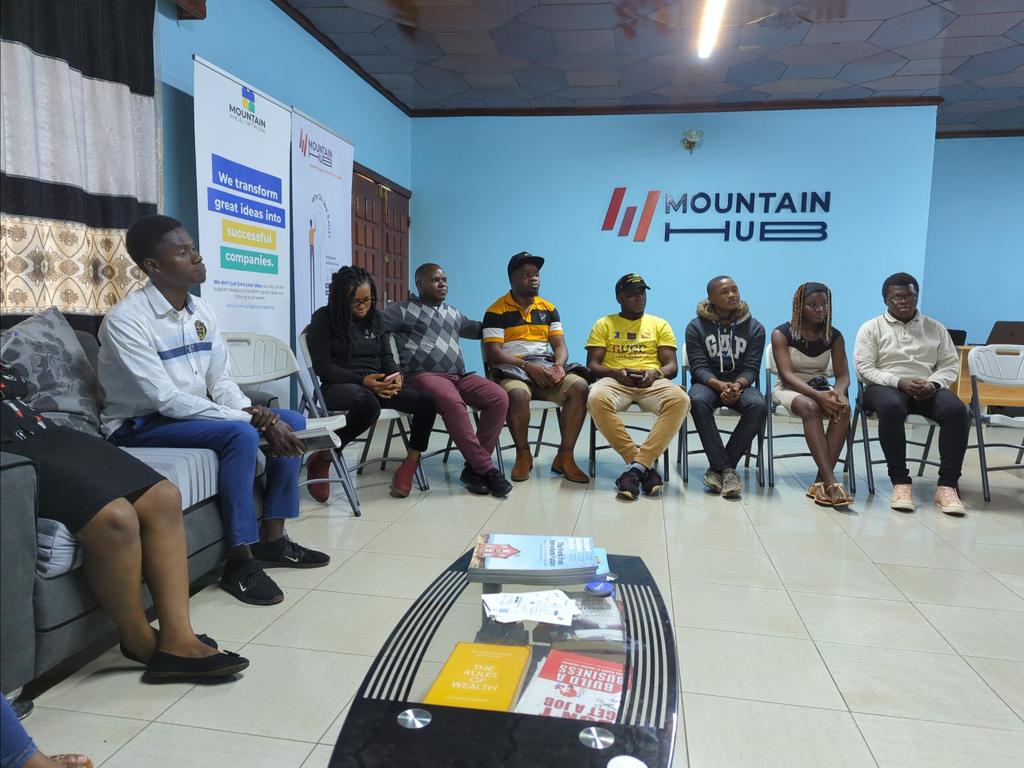 EarldomGroup's tweet photo. Let's be human. Bookclub happening now @mountainhubb #behuman https://t.co/A25hWELWYx