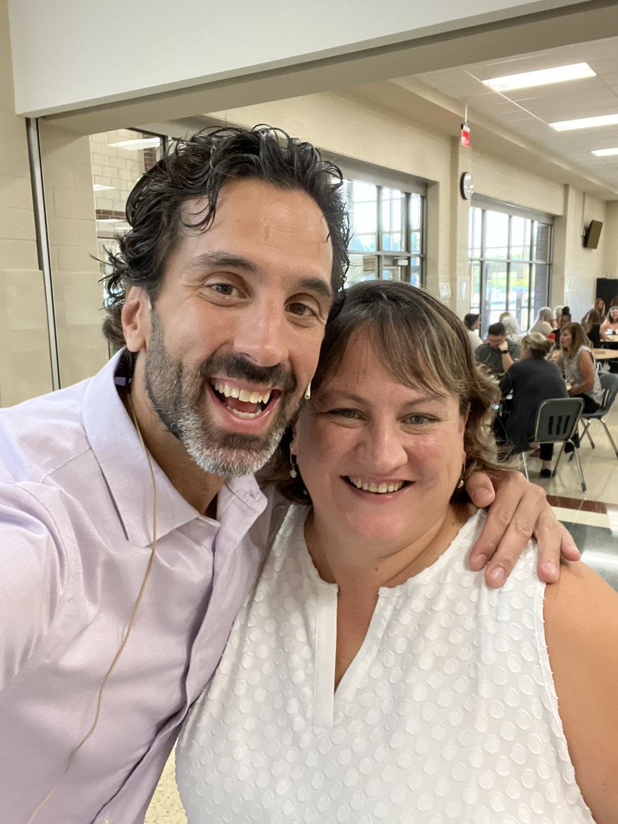 Excited for our first day- breakfast, then @gcouros. After emailing for a few months, I’m so excited to finally meet in person! #donegalschools