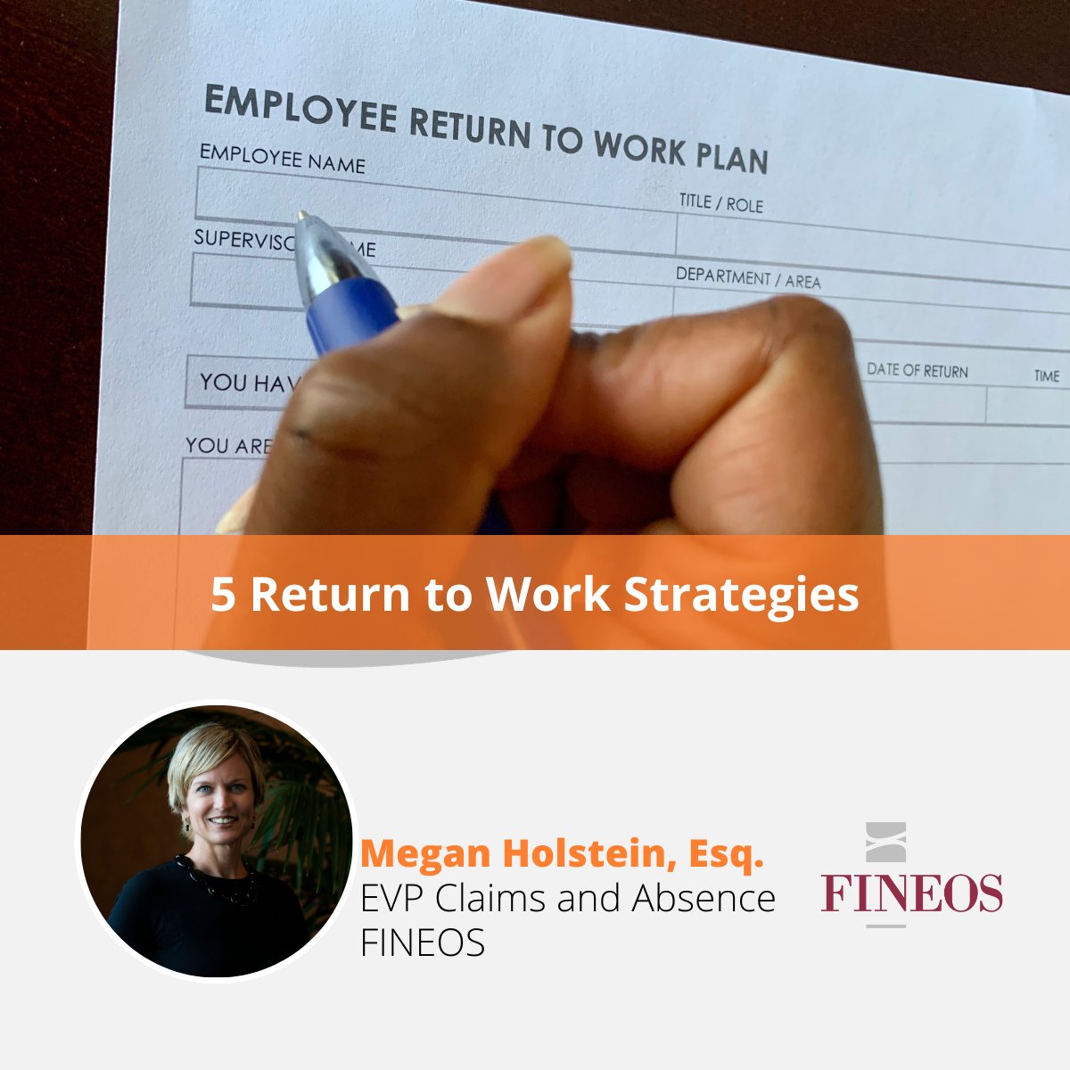 FINEOS's tweet photo. The 5 tips you need to make employees’ return to work run smoothly – and keep your company in #compliance – from @MeganHolstein 

https://t.co/tQpHmQ6Uud

#HR #absencemanagement #returntowork https://t.co/3nBOMyYwYW