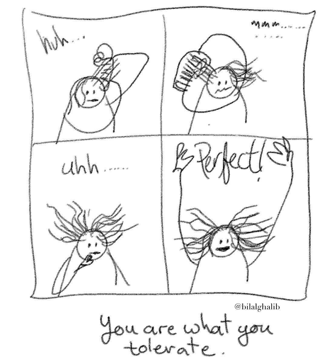 bilalghalib's tweet photo. Been growing my hair out. It's an adventure in learning how to manage, and when to tolerate whatever the heck it wants to do at the time.
#longhairdocare #owch #comic #art #drawing #digitalart #comicart #artist #sketch #comicbook #webcomic #draw #artwork #do100things #12/100 https://t.co/AfwoQsrD0S