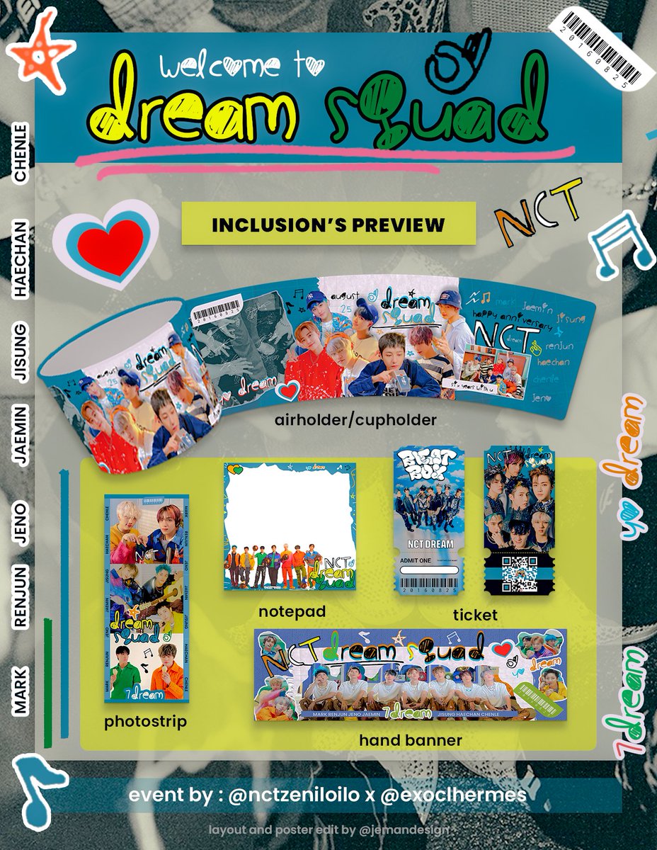 lulnadettechu's tweet photo. NCT DREAM 6TH ANNIVERSARY GIVEAWAY (2/2)
PH ONLY

(5) WINNERS OF CUPSLEEVE FANKIT from @exoclhermes + (1) SURPRISE GIFT 

RT&amp;LIKE
Comment below #모일수록_완벽한_드림6주년
#6rowingUpWith7DREAM 
Winners will shoulder the lsf https://t.co/qeo52UHfxB