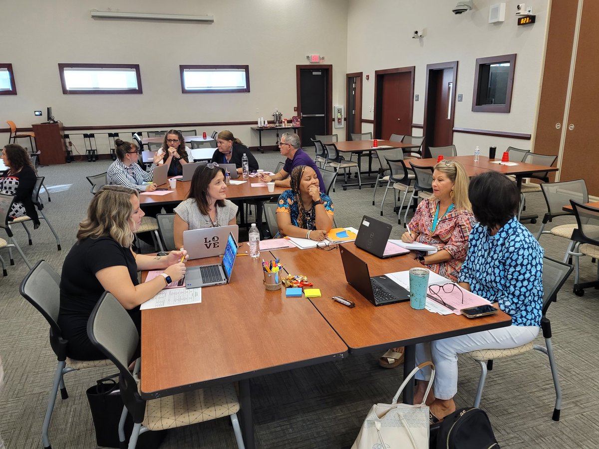 Our AP's are gathered this morning for a day of professional development.  Following a quick team building activity, they will be engaged in reviewing student data, planning and curriculum, staff evaluations, and global priorities throughout our schools.