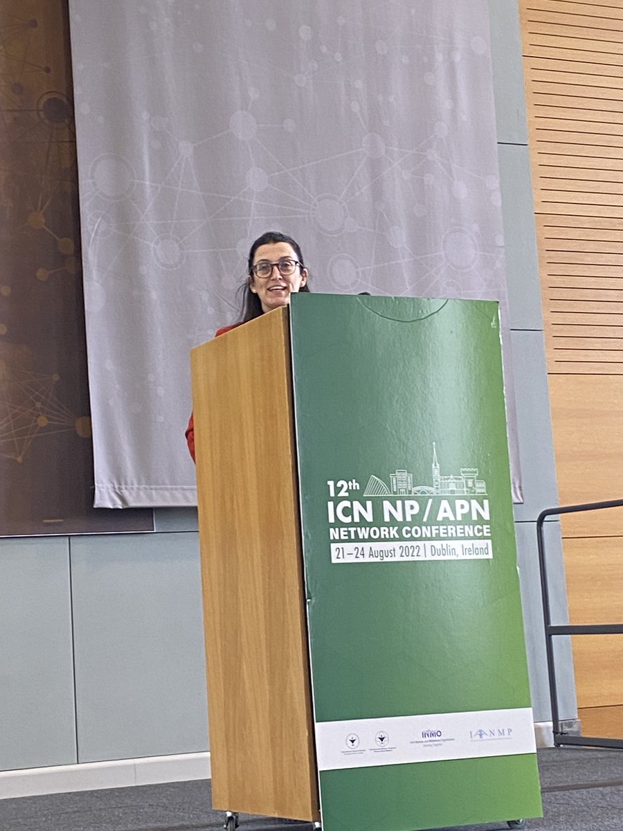 iaanmp's tweet photo. A worthy standing ovation for Vivien Lusted International Committee Red Cross. A wonderful presentation where we hear of resilience in tragedy. ⁦@NPAPNDublin2022⁩ ⁦@ICNGlobalAPN⁩ https://t.co/yHoGKrqDwU