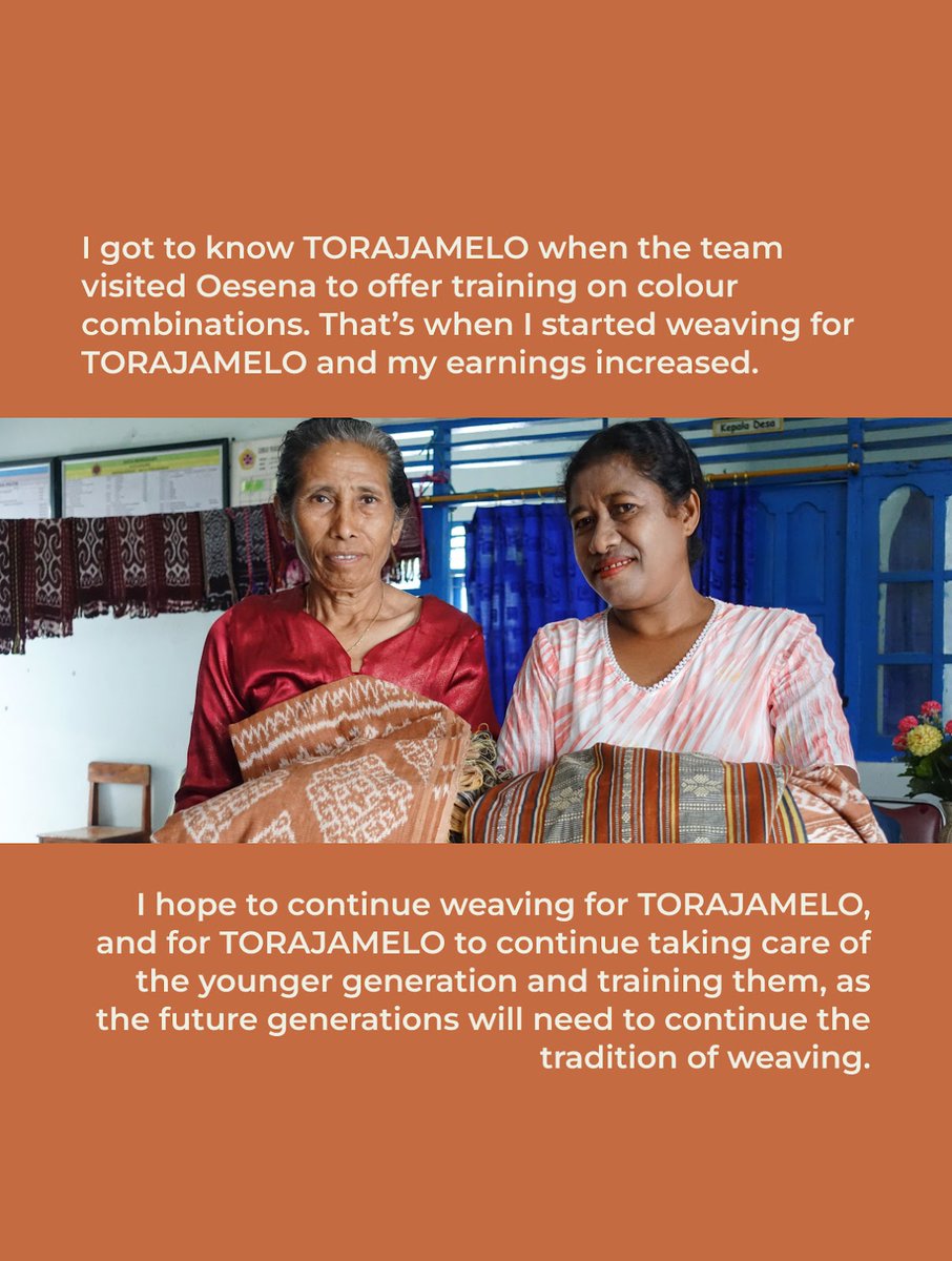 torajamelo's tweet photo. Meet Our Weaver! https://t.co/E4q19O375n