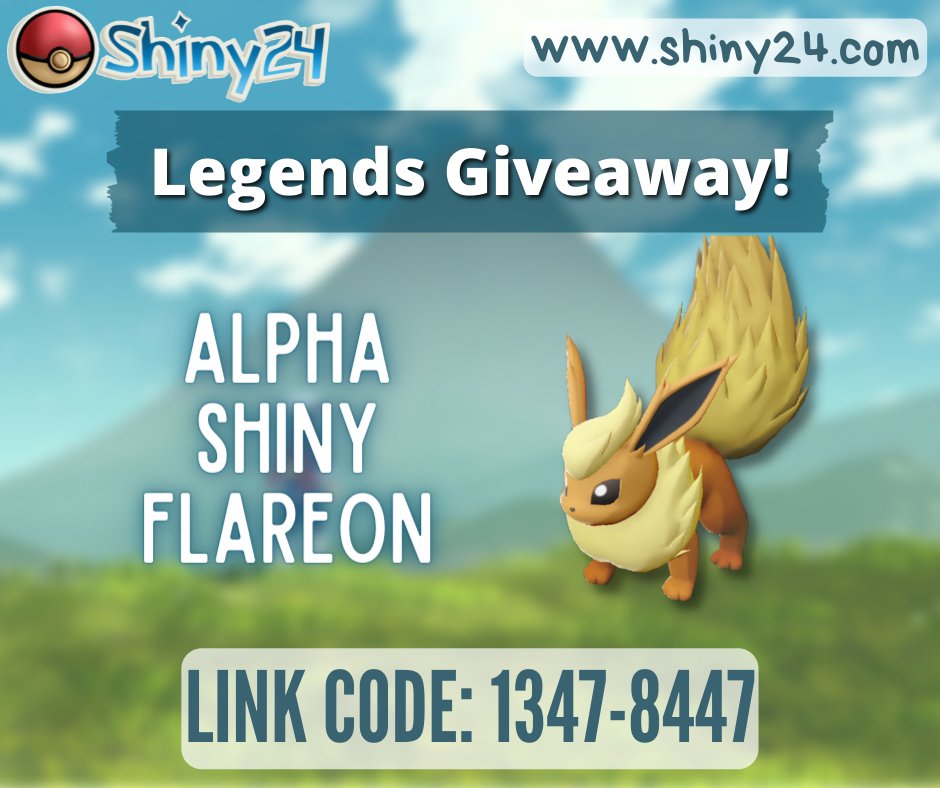 ShopShiny24's tweet photo. Alpha Shiny Flareon for Legends Arceus! Ends on Aug 31st! #shinyflareon #alphaflareon #alphashiny #pokemongiveaway #pokemon #PokemonLegendsArceus #PokemonScarletViolet #shiny24 https://t.co/bzzCjOhI5A