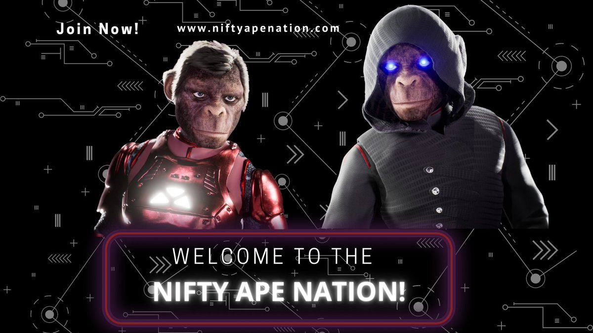 TheNiftyApes's tweet image. 💥 Are you looking for the rarest character? 💥 Then, what are you waiting for! We are here!
There are 8,888 unique NFTs and 16 different types of Apes.
Buy Now and Mint your APE! niftyapenation.com 
#nft #avatar #hyperutility #nftproject #nftart #nftcollectors #NFTCommunity