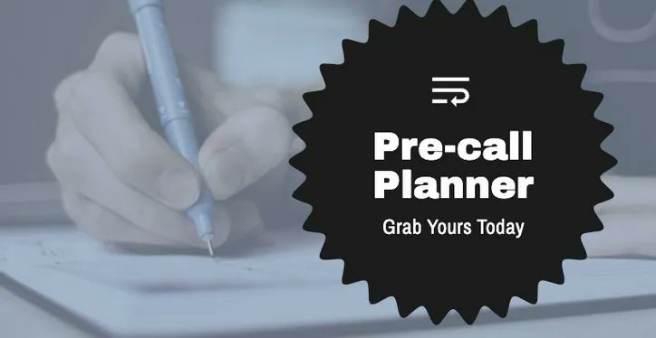 sandlerofNJ's tweet photo. Make sure your salespeople have a plan in place before they enter the first meeting.
Top sales performers shouldn't show up to "wing it."
-
Download your complimentary editable Pre-Call Planner Tool today.
https://t.co/7xMK60wHV4
-
#PreCallPlanner #MeetingPrep #sandlernj https://t.co/0sMGJ0tTTW