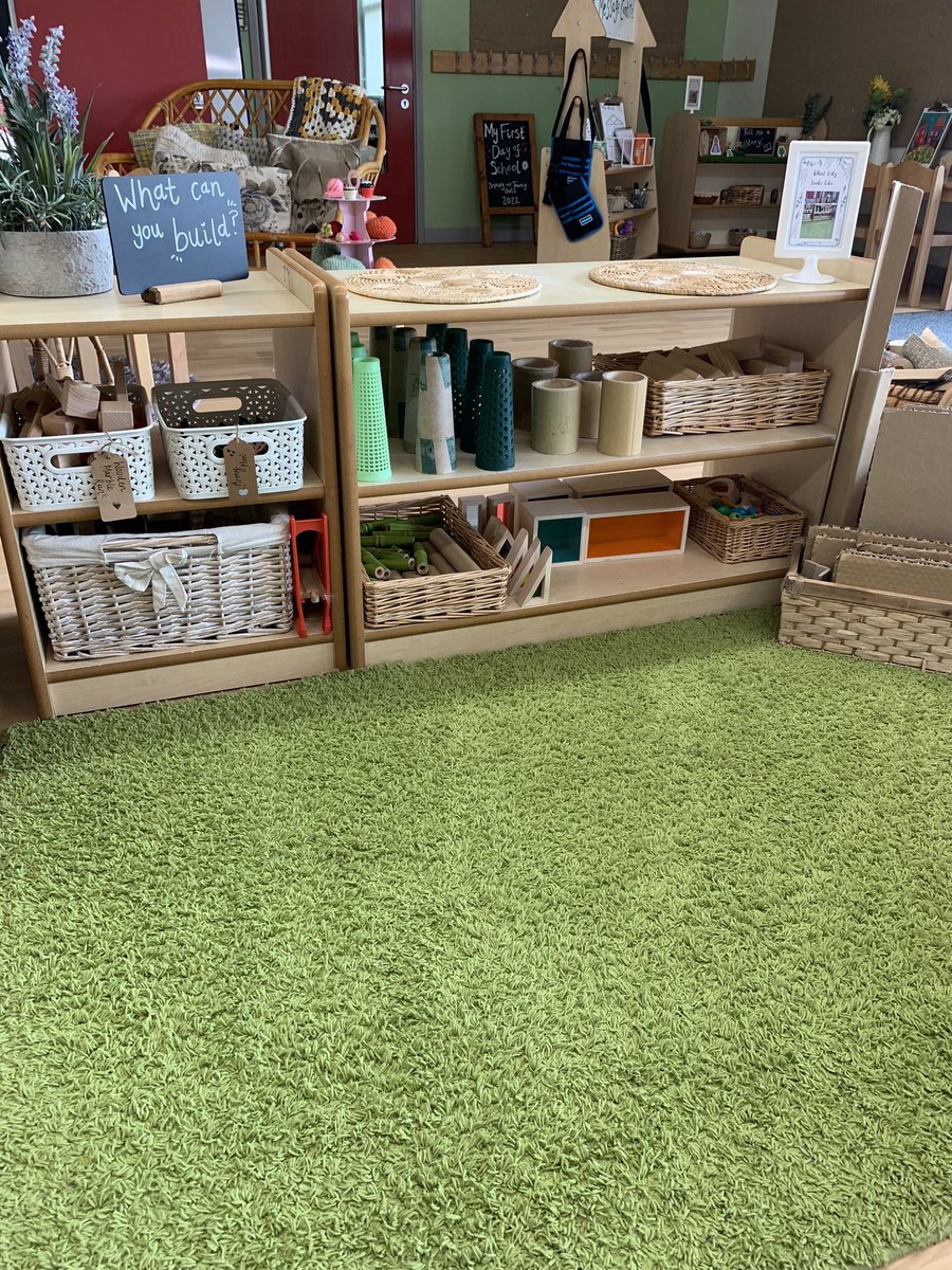 Loose part shelves 💫📦 #eyfs #earlyyears #EYTwitterTagTeam #edutwitter #cosyclubideas