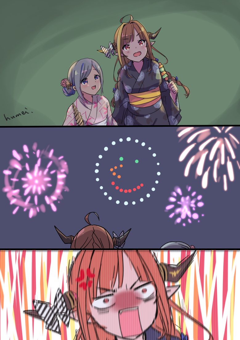 🎆:^)🎆
#みかじ絵
#かなたーと 