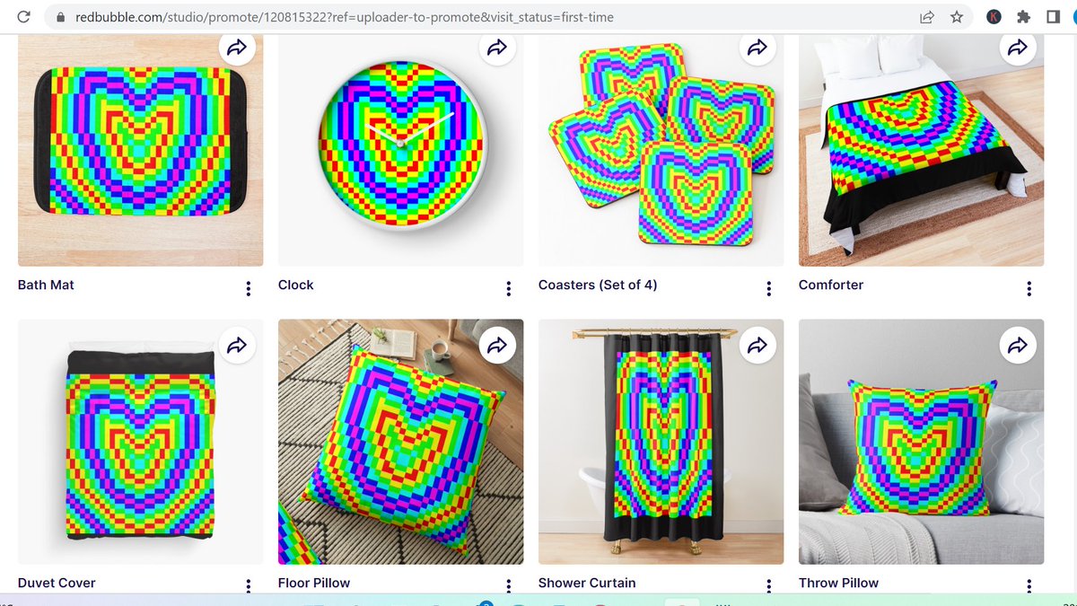 Redbubble Shop
Title: Heart Spectrum
Description: Products with the image of the ‘Heart Spectrum’ on them. 
redbubble.com/studio/promote…