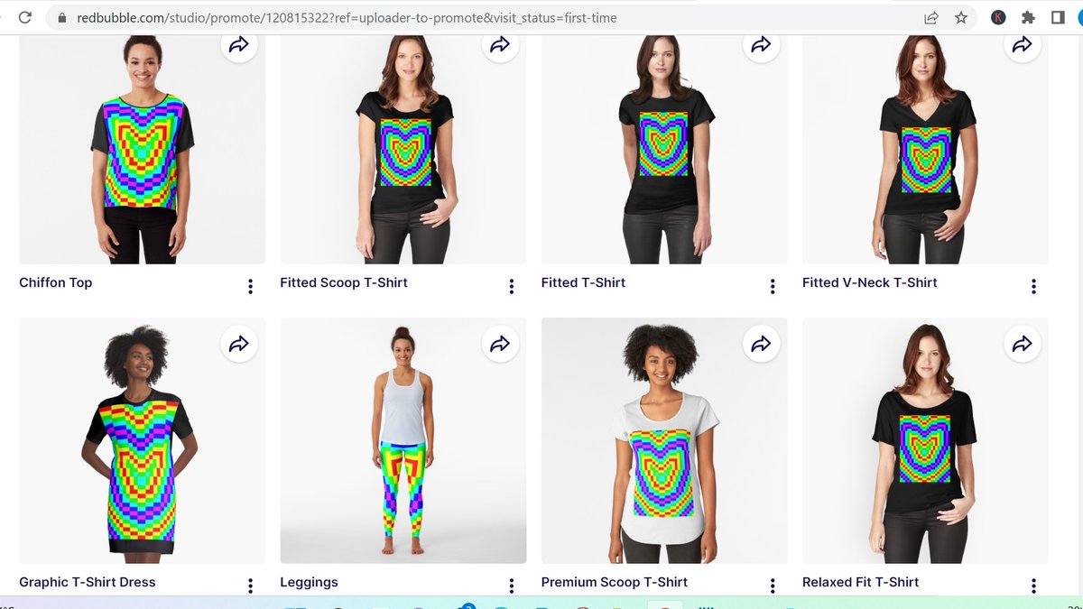 Redbubble Shop
Title: Heart Spectrum
Description: Products with the image of the ‘Heart Spectrum’ on them. 
redbubble.com/studio/promote…