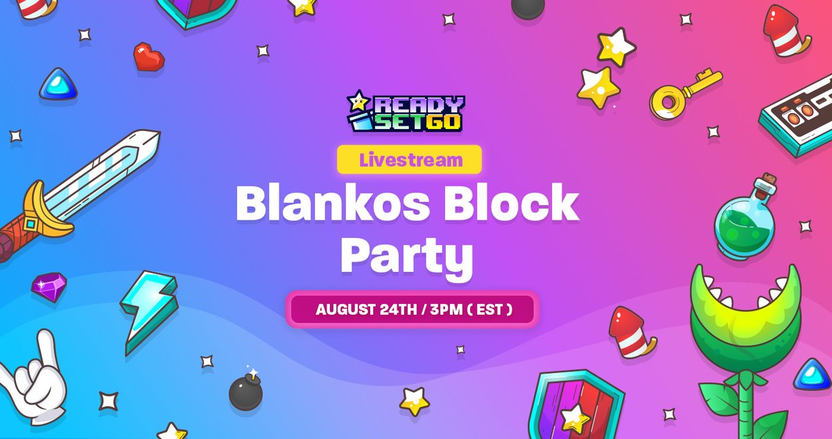 rsg_app's tweet photo. It's about that time for a leaderboard take over with @PlayBlankos 📺

✅ New Daily Challenges 
✅ New Weekly Challenges 
✅ Top 20 Leaderboard

We're crossing everything off the list. Come join us today at 3pm EST! 🎈

https://t.co/j8qWuAGovv https://t.co/FDRPIHUbRk