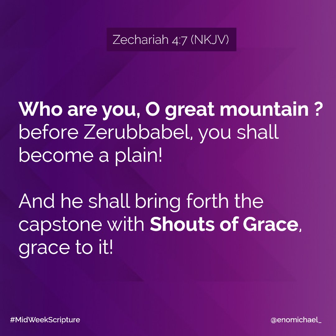 enomichael_'s tweet image. Surely, the mountain shall become plain with our SHOUTS OF GRACE! Why don't you give God your shout of grace wherever you are right now 😱

#MidweekScripture #ShoutsOfGrace #Linkonmybio
#WARshiper #poweredbytheHolySpirit🔥
#brandedbyMERCY
#distinguishedbyGRACE