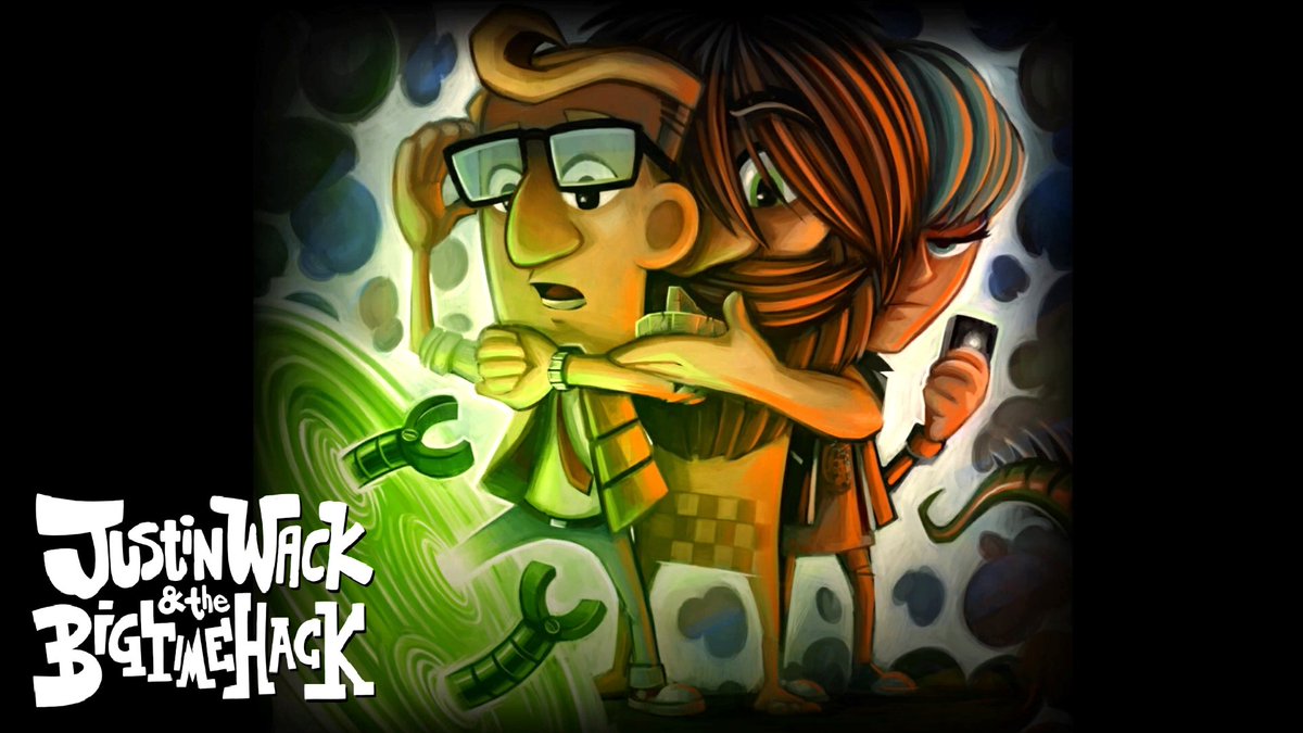 Discover Justin Wack and the Big Time Hack by <a href="/WarmKittenGames/">Warm Kitten Games / Pontus Wittenmark</a> , a 2D Point &amp; Click adventure full of Humour 🤪about Time Traveling. 

🎦Full video Walkthrough here ⬇️
youtube.com/watch?v=RhoN16…

#justinWackAndTheBigTimeHack