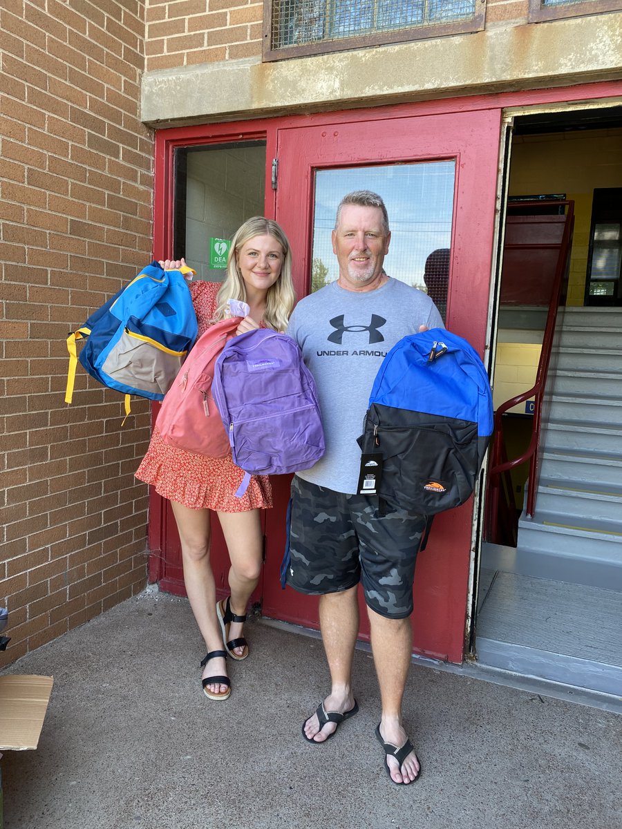UWPictouCounty's tweet photo. We started to deliver backpacks earlier this week...still have more to go! It was great to receive such positive feedback from school principals and vice principals...the program was certainly a huge success. We wish all students and school staff a great year ahead!#ccrsb https://t.co/P1uFAJEFp4