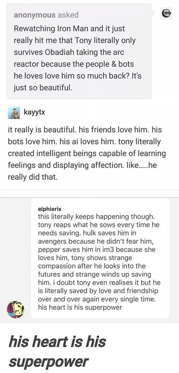 starkwasps's tweet photo. I miss him https://t.co/MtxNMWeyLS