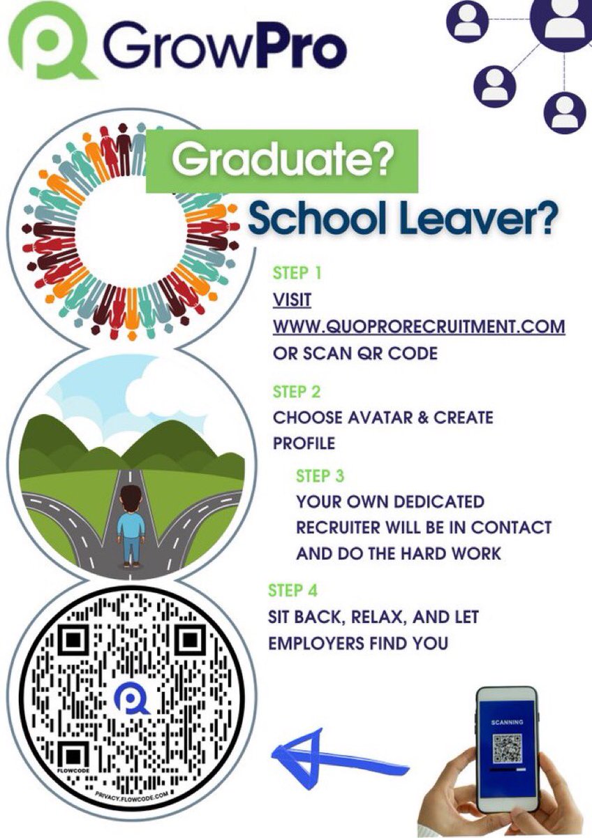 QuoproR's tweet photo. That time of year again where education comes knocking! 

Any Schools, teachers, pupils or Uni students in need of employment-related advice; we're here as always.

And of course - job seekers are in demand. Let us give you a hand to create your brand! 👇👇 https://t.co/f5iaac4Fsh